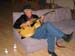 9 stevie bluesing from the couch